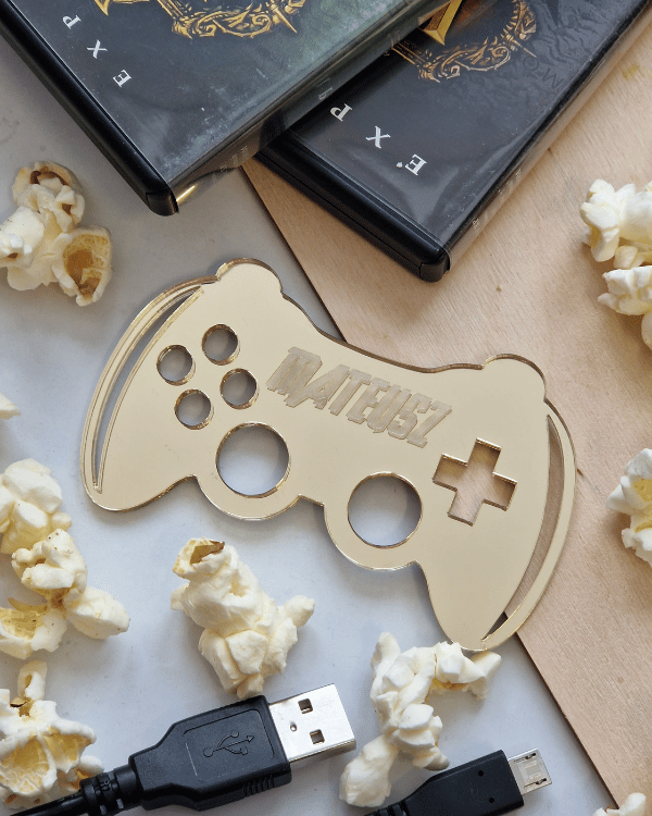 Dekor na tort "Pad joystick kontroler + IMIĘ"