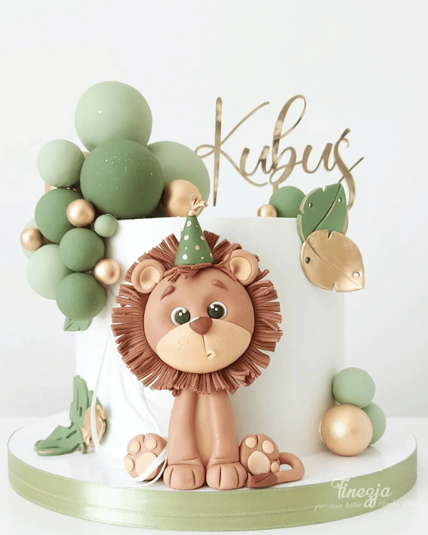 Topper na tort "Dowolne imię" wersja Miniowa