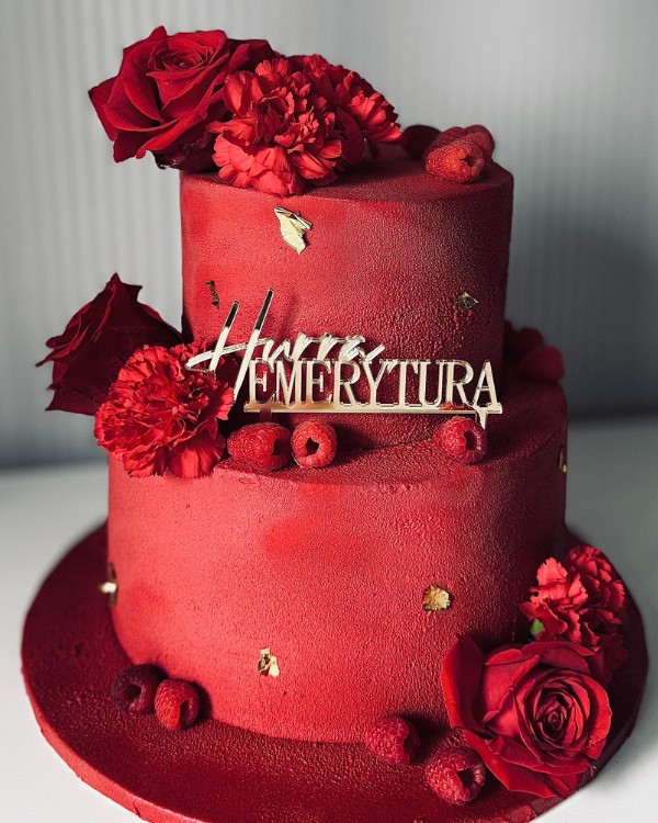 Topper na tort "Hurra emerytura"